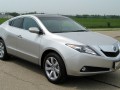 Fiche technique de la voiture et économie de carburant de Acura ZDX