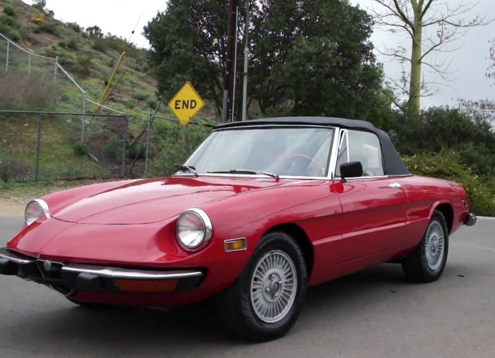 Technical specifications and characteristics for【Alfa Romeo Spider (115)】 - picture 1