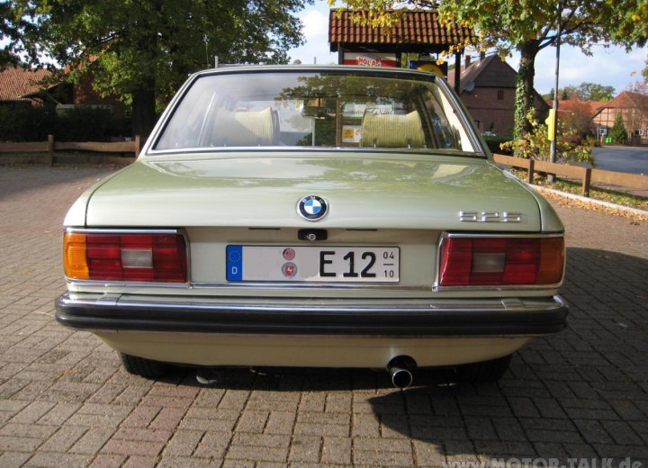 Caratteristiche tecniche di BMW 5er (E12) - picture 2