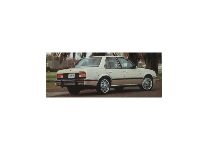 Technical specifications and characteristics for【Chevrolet Cavalier I】 - picture 3