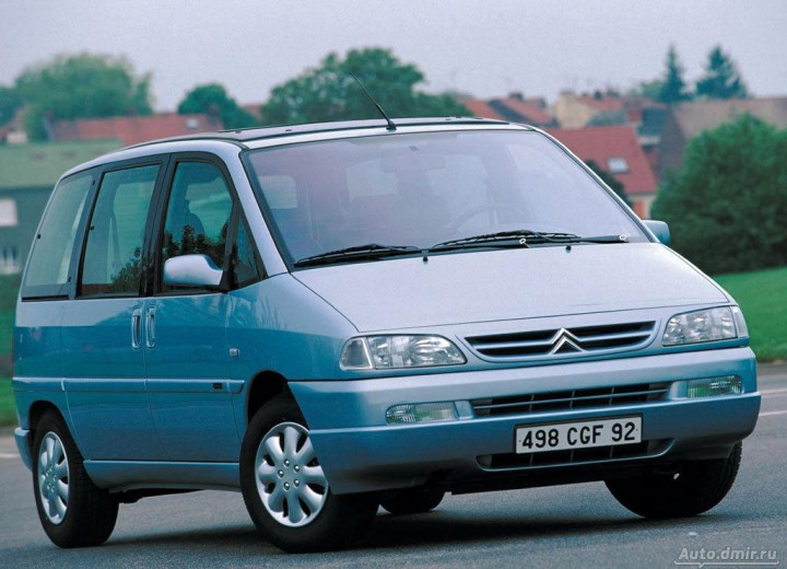 Technische Daten und Spezifikationen für Citroen Evasion (U6U) - picture 1