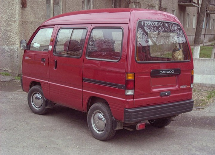 Caratteristiche tecniche di Daewoo Damas - picture 2