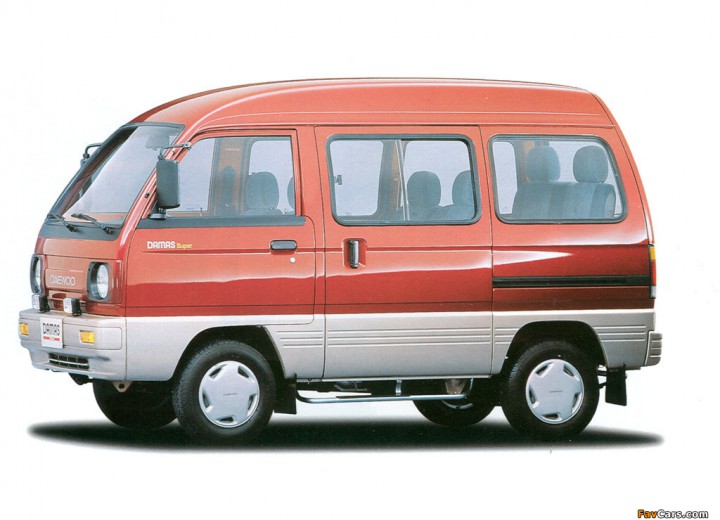 Caratteristiche tecniche di Daewoo Damas - picture 1