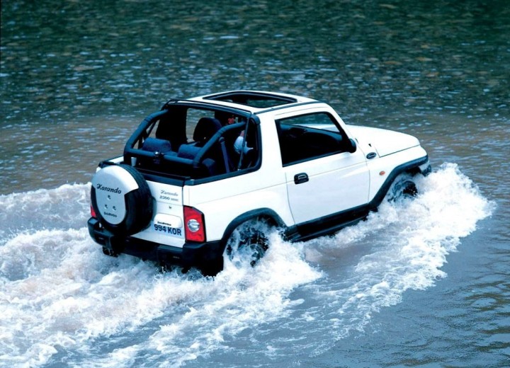 Technical specifications and characteristics for【Daewoo Korando Cabrio (KJ)】 - picture 3