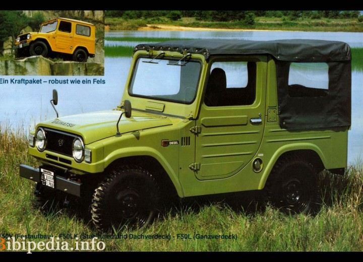 Τεχνικά χαρακτηριστικά για Daihatsu Wildcat/rocky (F75) - picture 1