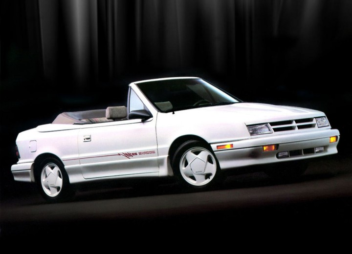 Technical specifications and characteristics for【Dodge Shadow Convertible】 - picture 1