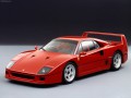 Teknik özellikler ve yakıt tüketimi Ferrari F40