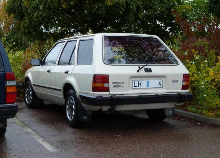 Ford Escort III Turnier (AWA) teknik özellikleri - picture 1