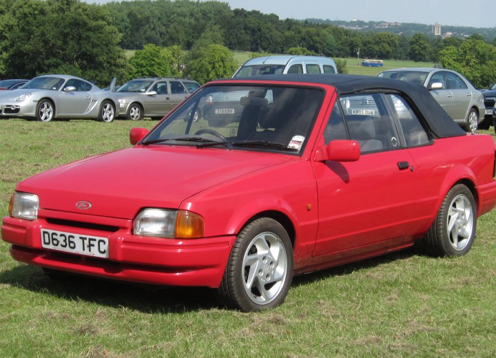 Технически характеристики за Ford Escort IV Cabrio - picture 1