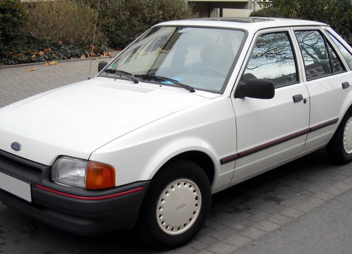 Технически характеристики за Ford Escort IV (GAF,AWF,ABFT) - picture 1