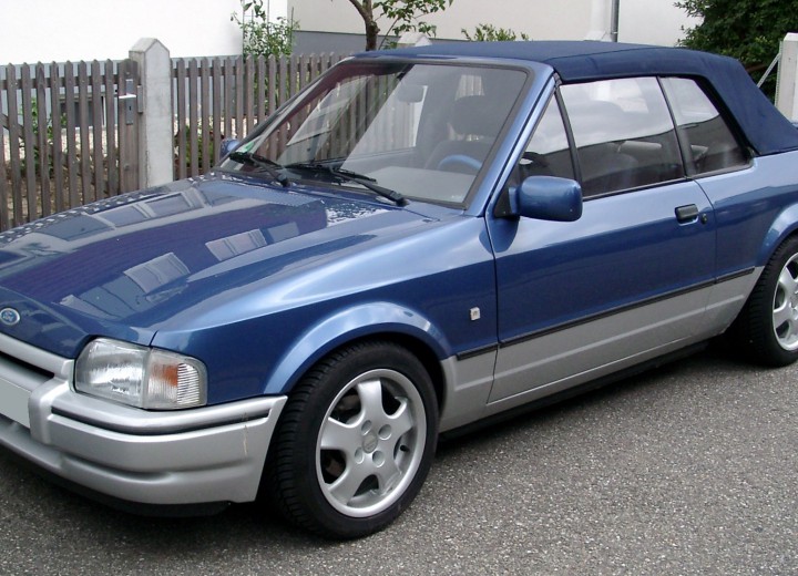 Technical specifications and characteristics for【Ford Escort V Cabrio (ALL)】 - picture 1