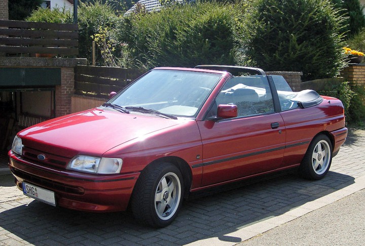 Technical specifications and characteristics for【Ford Escort V Cabrio (ALL)】 - picture 3