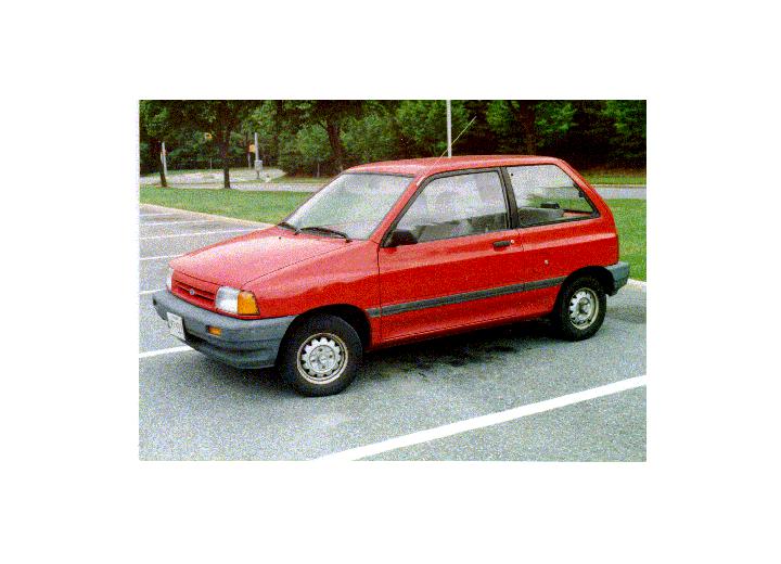 Technische Daten und Spezifikationen für Ford Festiva I - picture 3