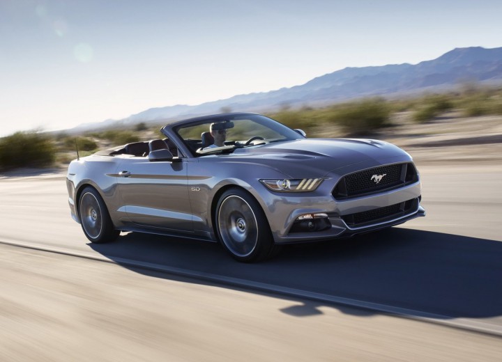 Technical specifications and characteristics for【Ford Mustang VI Cabriolet】 - picture 1
