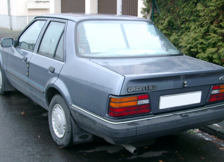 Technische Daten und Spezifikationen für Ford Orion I (AFD) - picture 2