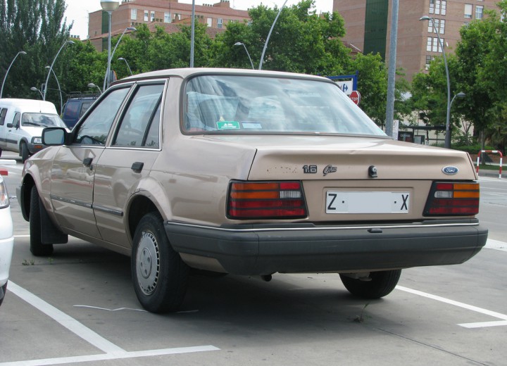 Caractéristiques techniques de Ford Orion II (AFF) - picture 2