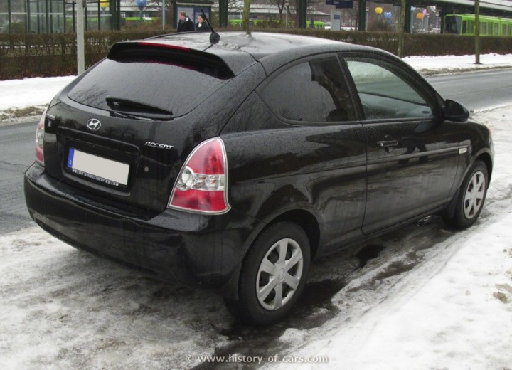 Технические характеристики о Hyundai Accent Hatchback III - picture 3
