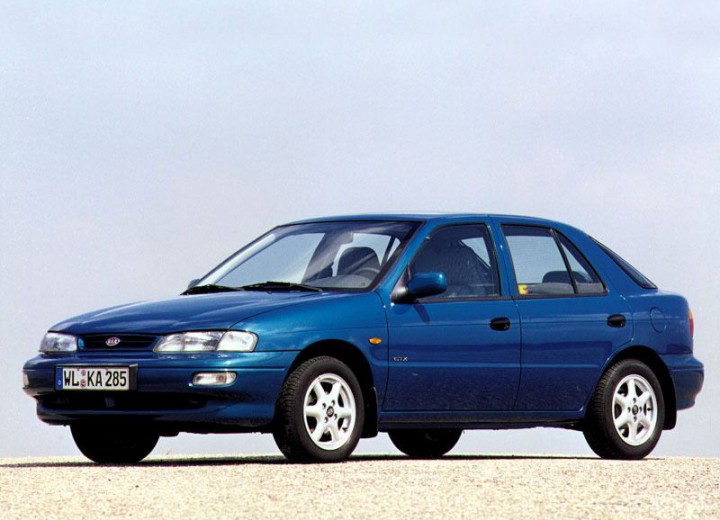 Technical specifications and characteristics for【Kia Sephia Hatchback (FA)】 - picture 1
