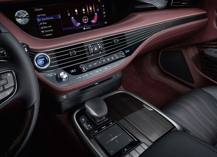 Technical specifications and characteristics for【Lexus LS V】 - picture 8
