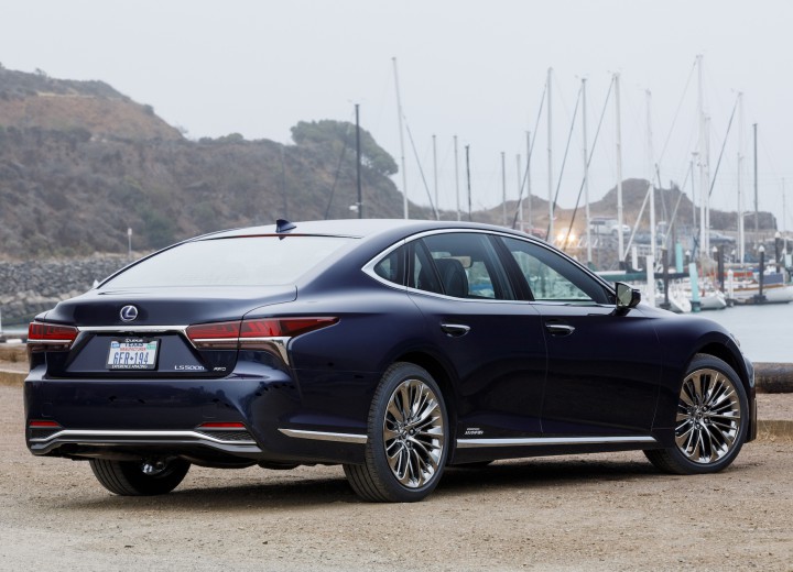 Technical specifications and characteristics for【Lexus LS V】 - picture 6