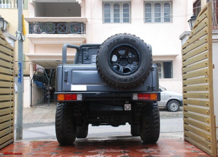 Caractéristiques techniques de Maruti Gypsy Cabrio - picture 5