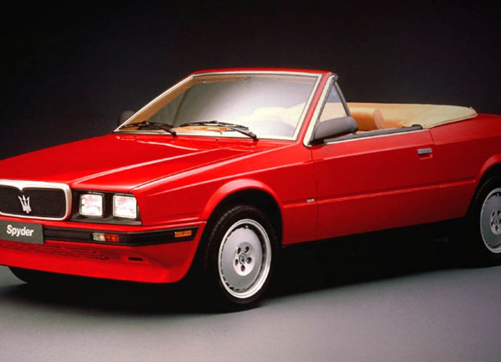 Technical specifications and characteristics for【Maserati Biturbo Spider】 - picture 1