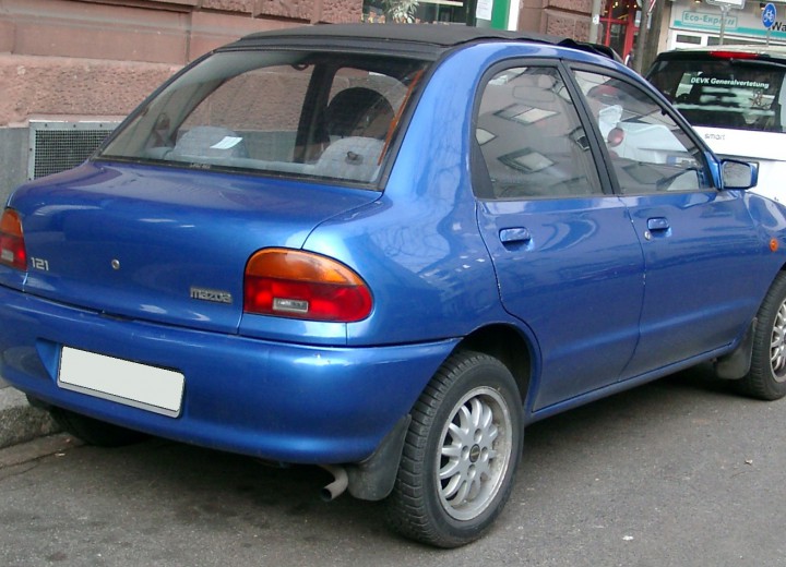 Technische Daten und Spezifikationen für Mazda 121 II (DB) - picture 6