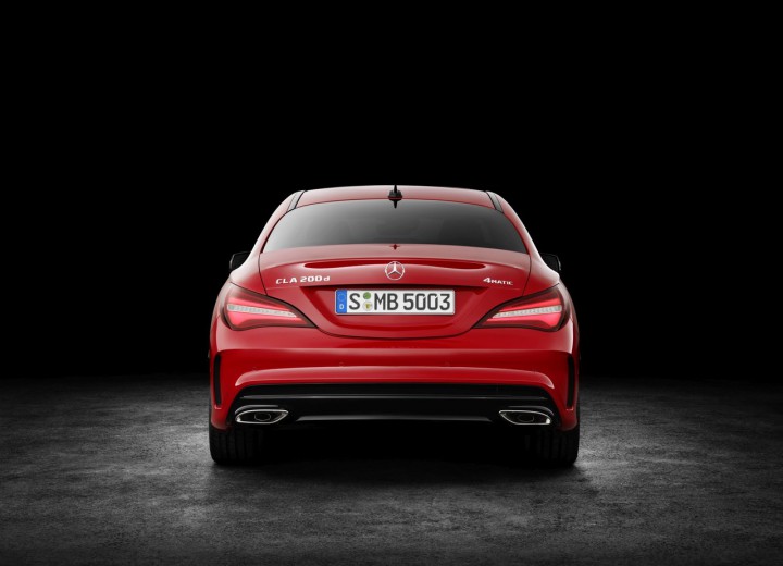 Technische Daten und Spezifikationen für Mercedes-Benz CLA-klasse (C117) Restyling - picture 5
