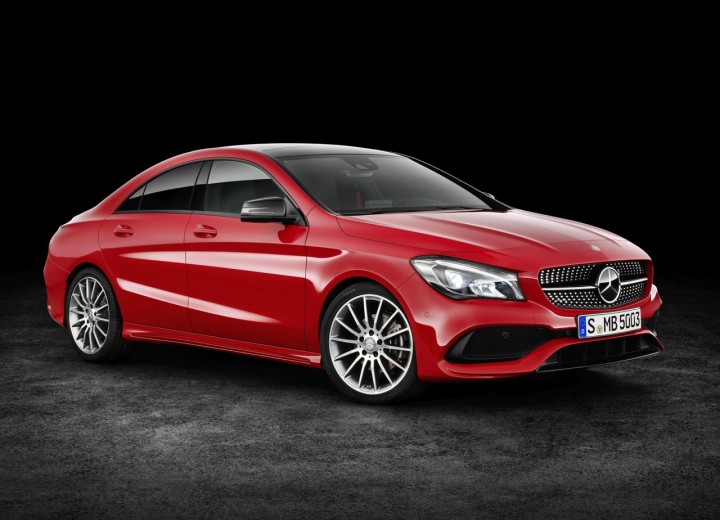 Technische Daten und Spezifikationen für Mercedes-Benz CLA-klasse (C117) Restyling - picture 1
