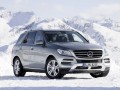 Especificaciones técnicas del coche y ahorro de combustible de Mercedes-Benz M-klasse