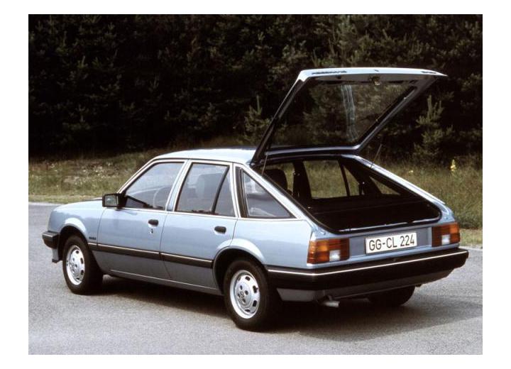 Technische Daten und Spezifikationen für Opel Ascona C CC - picture 3