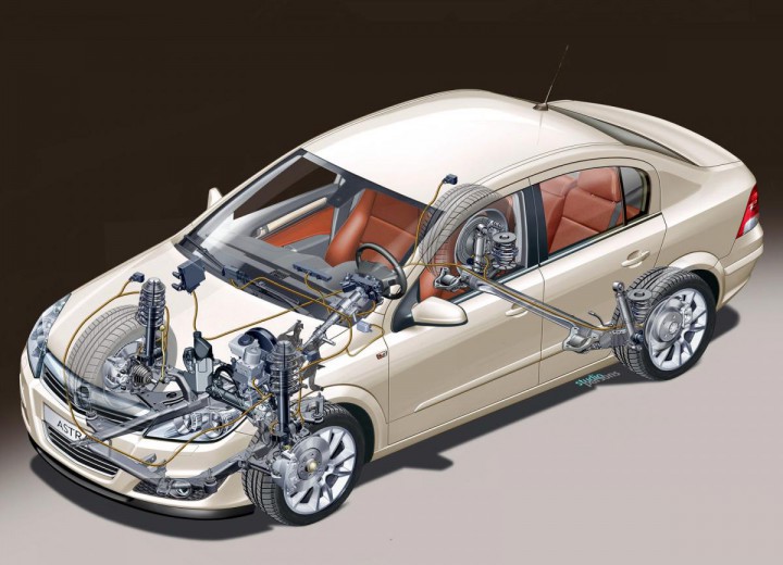 Technical specifications and characteristics for【Opel Astra H Sedan】 - picture 7