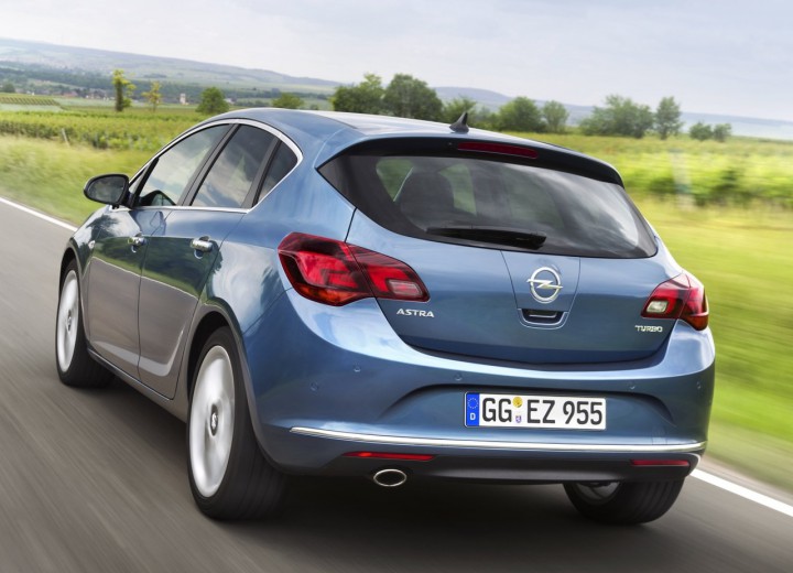 Caractéristiques techniques de Opel Astra J Restyling - picture 5