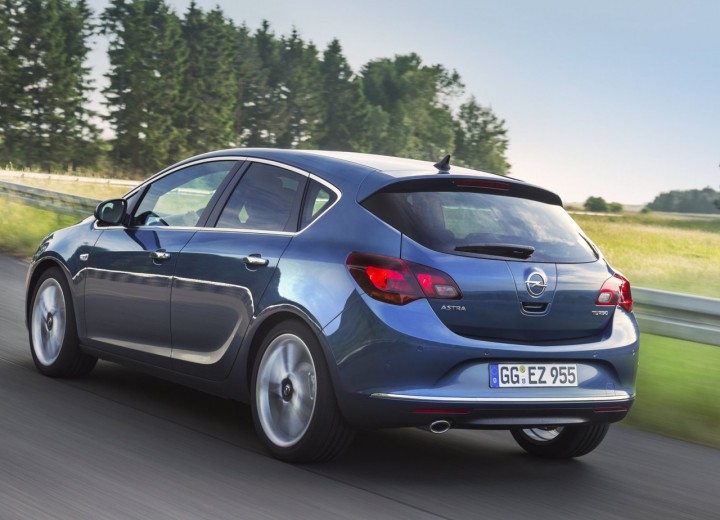 Caractéristiques techniques de Opel Astra J Restyling - picture 4