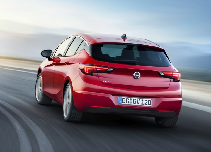 Caractéristiques techniques de Opel Astra K - picture 5
