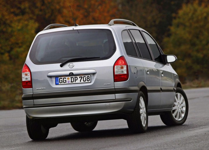 Caractéristiques techniques de Opel Zafira A (T3000) - picture 2
