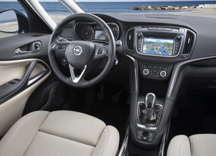 Технические характеристики о Opel Zafira C Restyling - picture 4