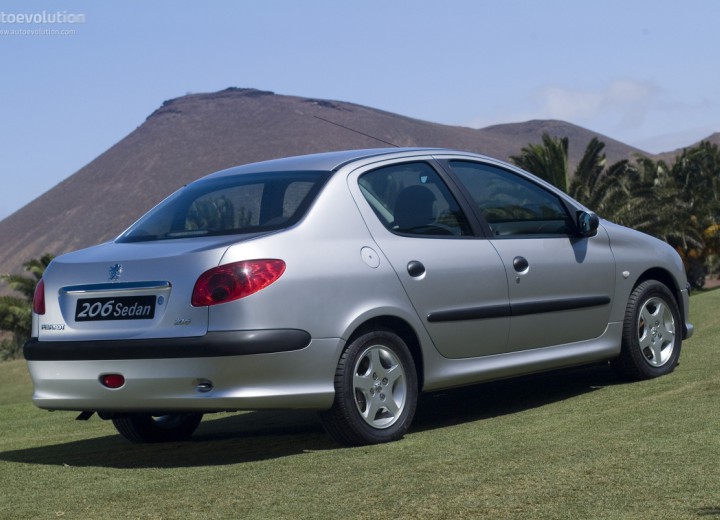 Технически характеристики за Peugeot 206 Sedan - picture 3