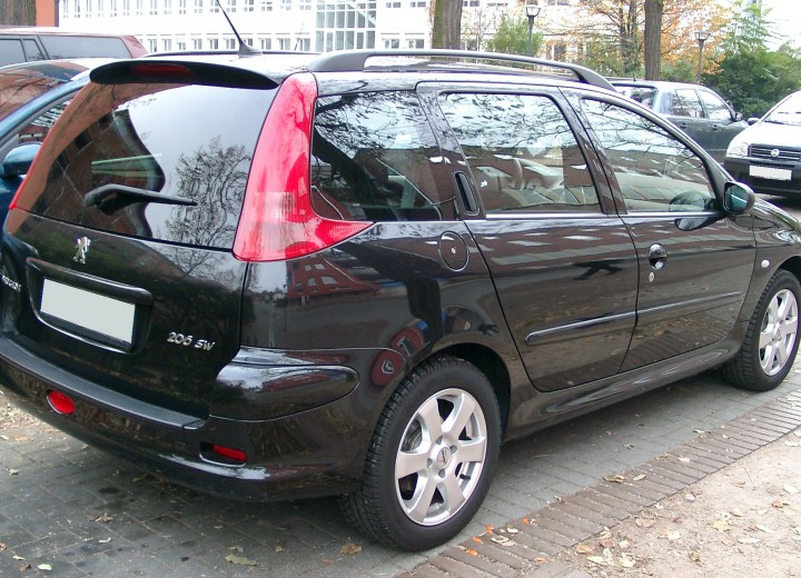 Technical specifications and characteristics for【Peugeot 206 SW】 - picture 2