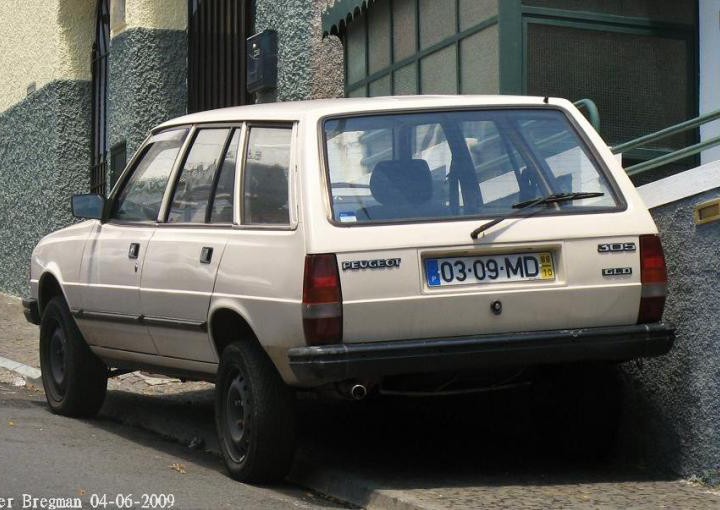 Especificaciones técnicas de Peugeot 305 I Break (581D) - picture 3