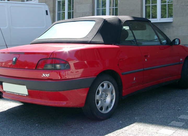 Technische Daten und Spezifikationen für Peugeot 306 Cabrio (7D) - picture 2