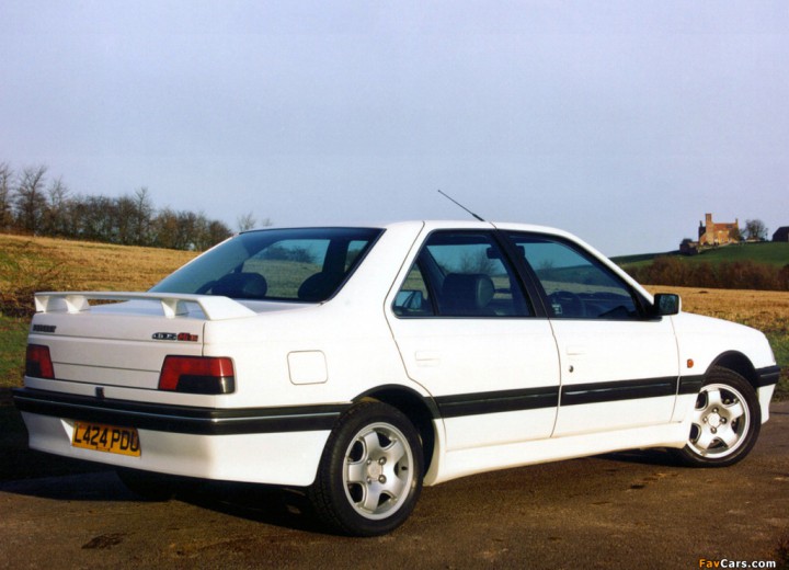Peugeot 405 I (15B) teknik özellikleri - picture 2