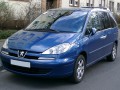 Especificaciones técnicas del coche y ahorro de combustible de Peugeot 807
