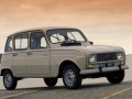 Technische Daten von Fahrzeugen und Kraftstoffverbrauch Renault 4