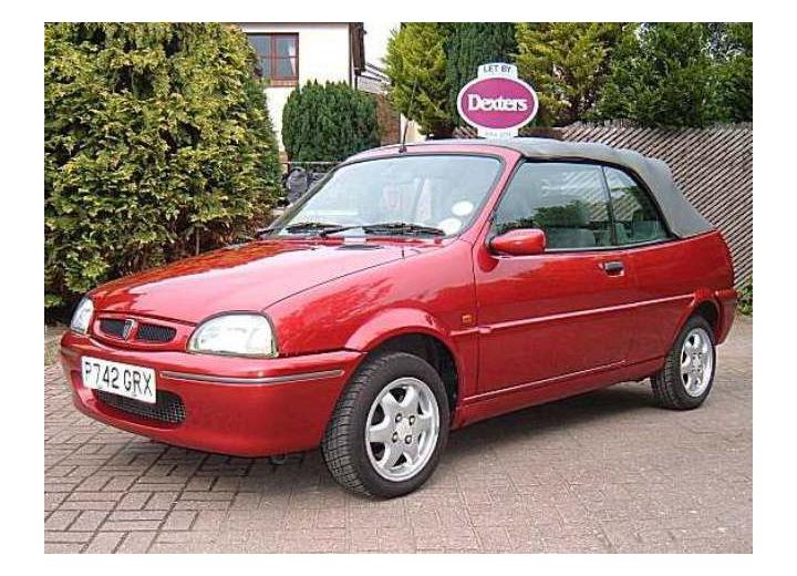 Technische Daten und Spezifikationen für Rover 100 Cabrio (XP) - picture 2
