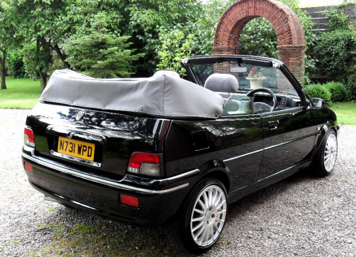 Technische Daten und Spezifikationen für Rover 100 Cabrio (XP) - picture 3