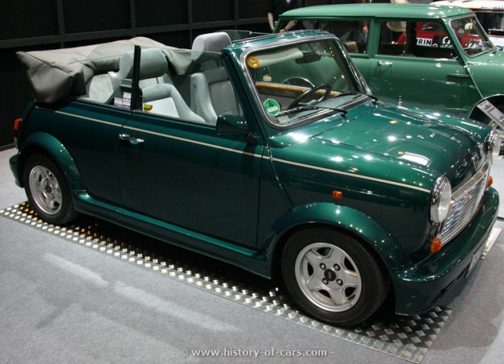 Technische Daten und Spezifikationen für Rover Mini MK I Cabrio - picture 2