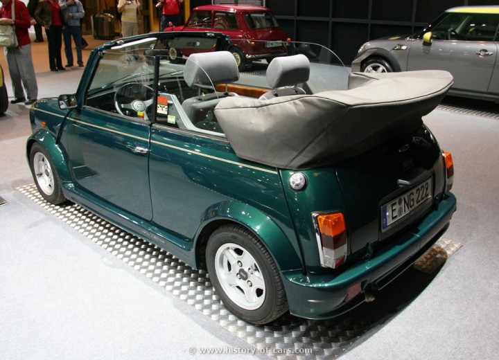 Technische Daten und Spezifikationen für Rover Mini MK I Cabrio - picture 3