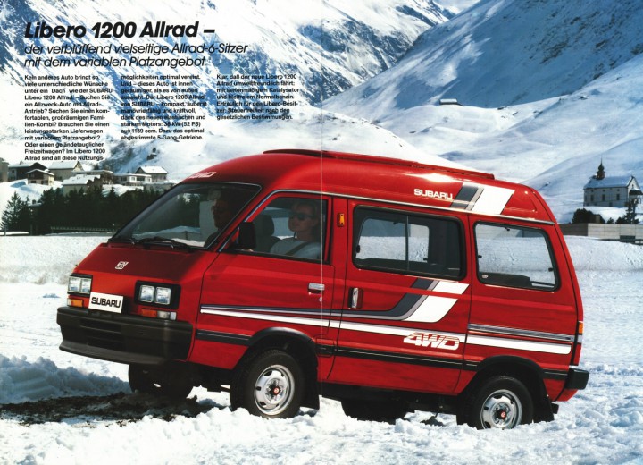 Τεχνικά χαρακτηριστικά για Subaru Libero Bus (E10,E12) - picture 16