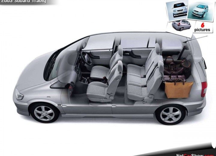 Technical specifications and characteristics for【Subaru Traviq】 - picture 4